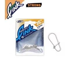 AGRAPHES FIIISH PERFECT LINK STRONG 35Lb ( sachet de 10 )